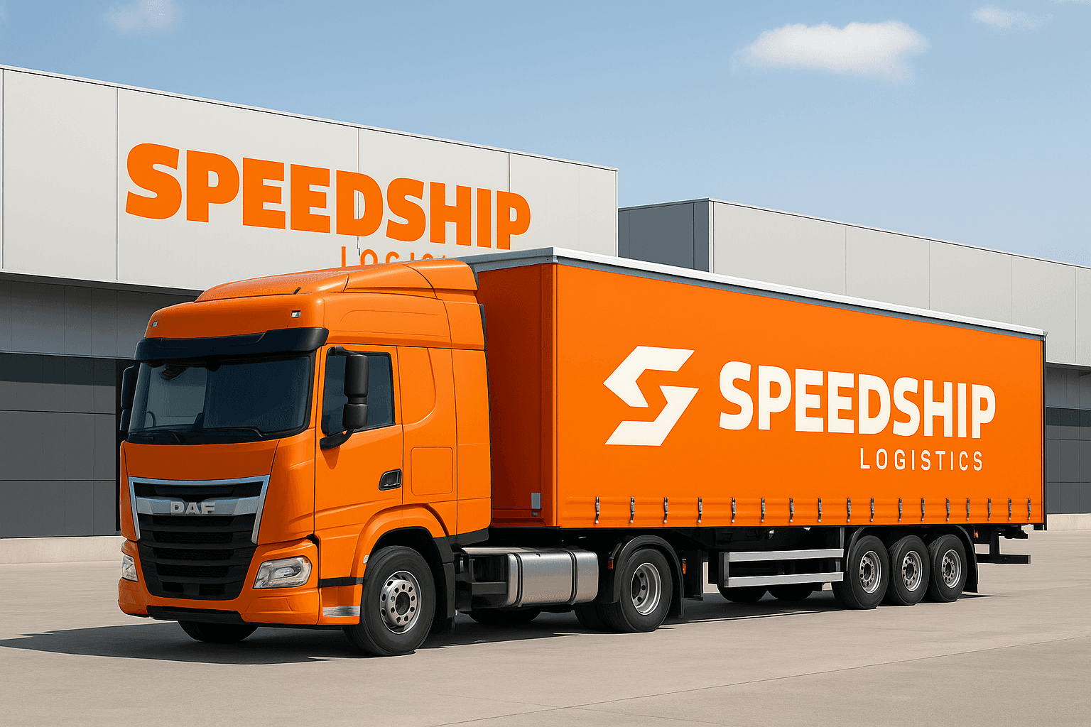 Identité SpeedShip Logistics aperçu principal